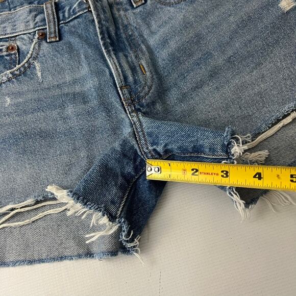 Abercromie & Fitch The Boyfriend Shorts Mid Rise Women Size 0 NEW - Picture 5 of 10